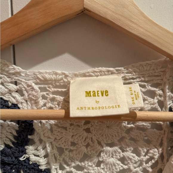 Anthropologie Crochet Kimono Jacket - Picture 6 of 10